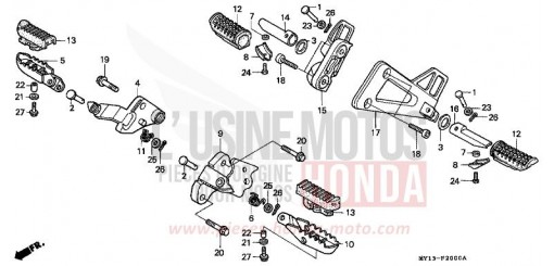 MARCHE XRV750V de 1997